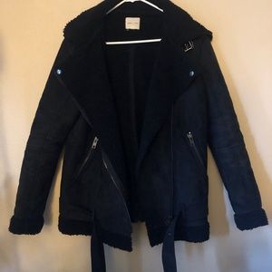 Silence and Noise Urban Outfitters Aviator Jacket